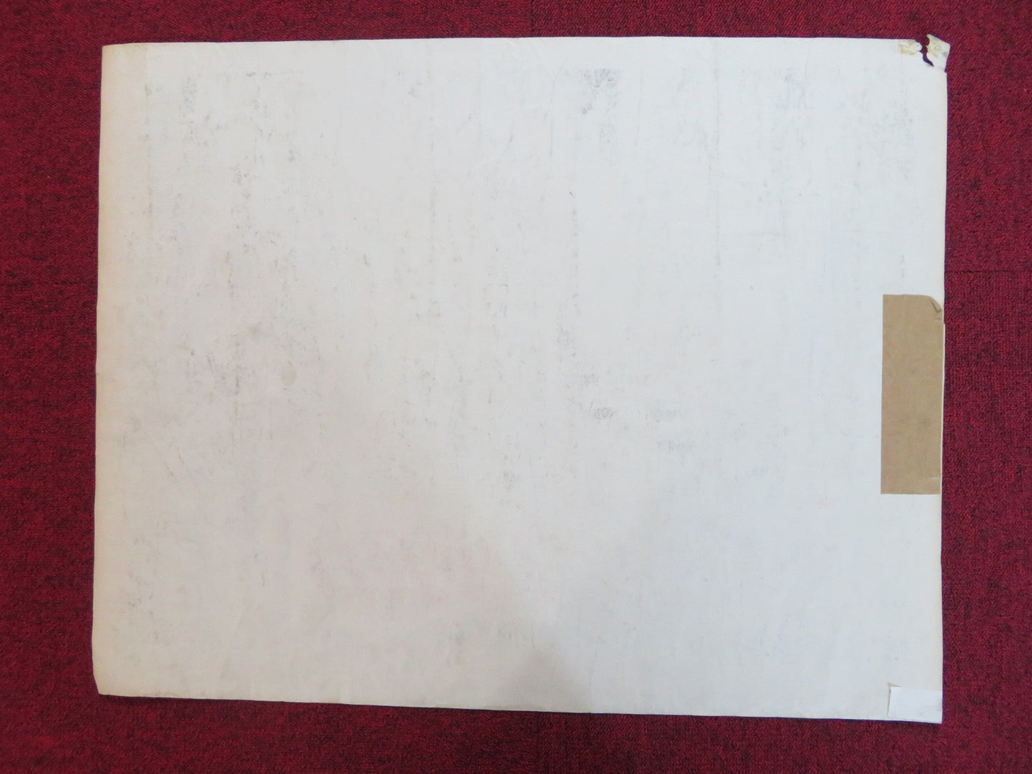 PYRO... THE THING WITHOUT A FACE US HALF SHEET (22"x 28") POSTER SULLIVAN 1963 Rendezvous Cinema Movie posters