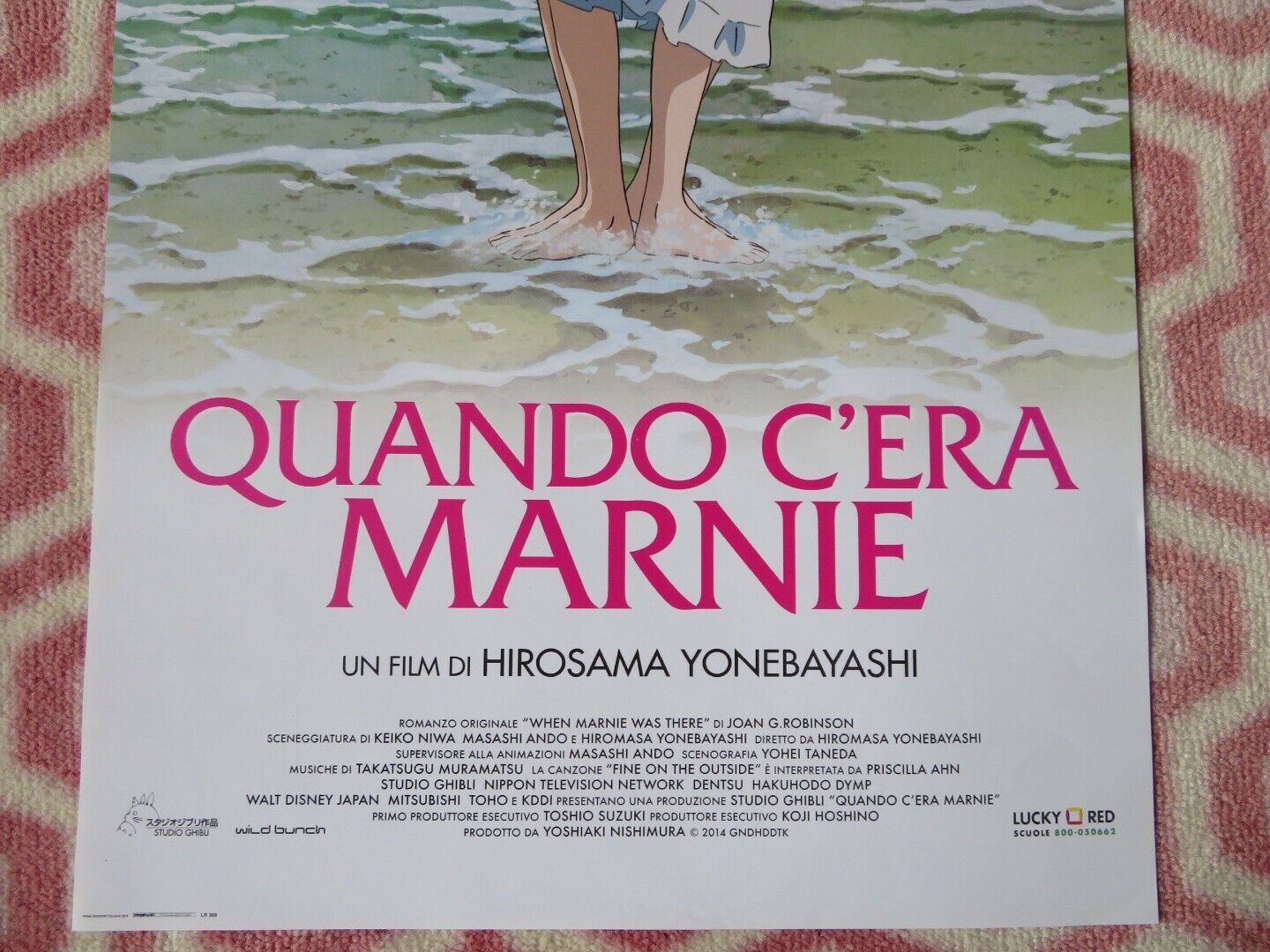 QUANDO C'ERA MARNIE ITALIAN LOCANDINA (27"x12.5") POSTER DISNEY 2014 Movie posters