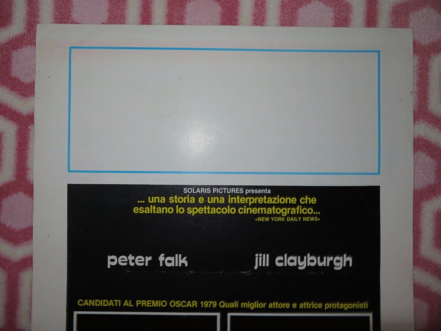 QUANDO PASSI DA QUESTE PARTI.. ITALIAN LOCANDINA (27.5"x13") POSTER P FALK 1976 Movie posters