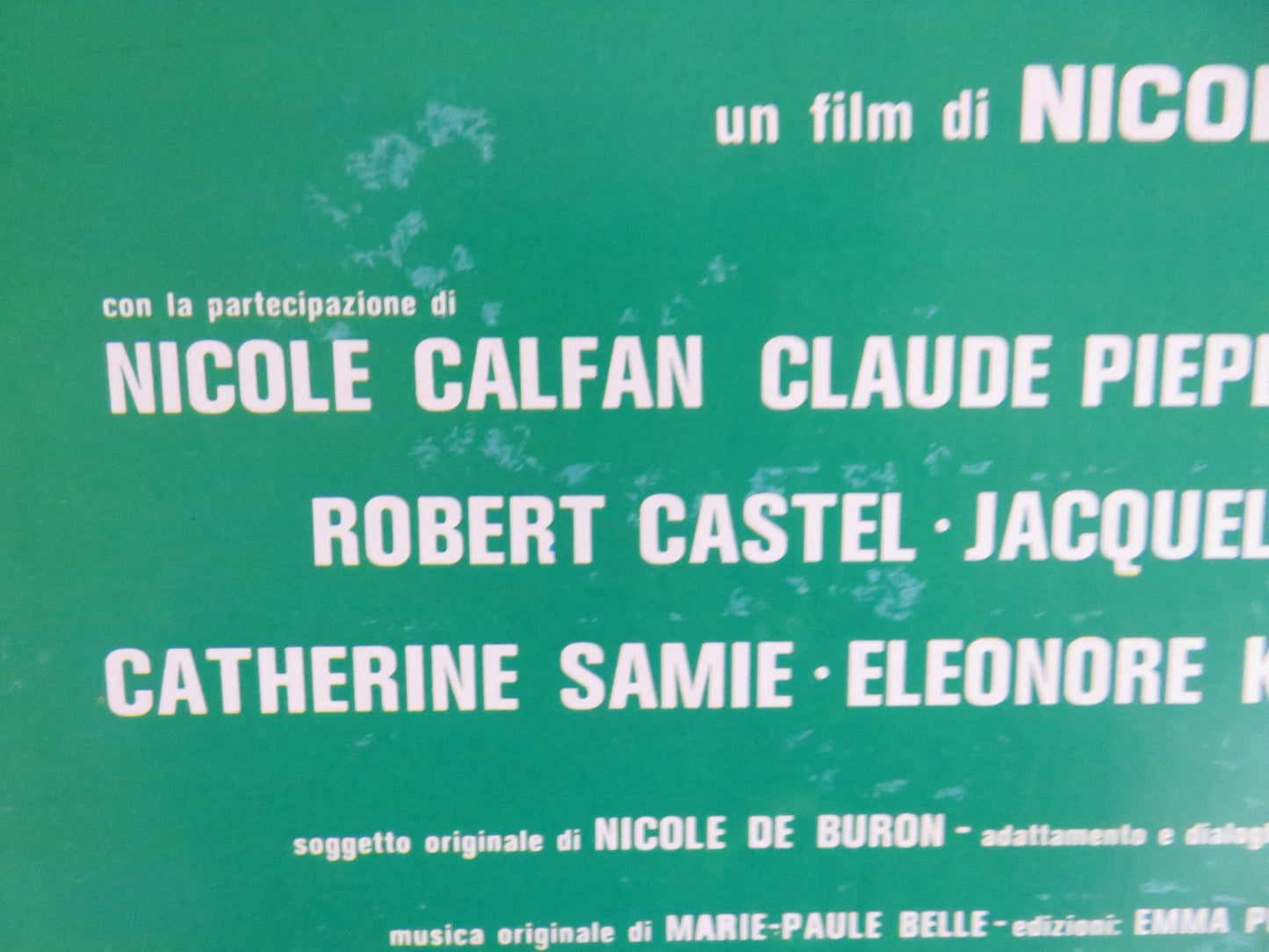 QUANTO ROMPE MIA MOGLIE - b ITALIAN LOCANDINA POSTER ANNIE GIRARDOT 1978 Rendezvous Cinema Movie posters