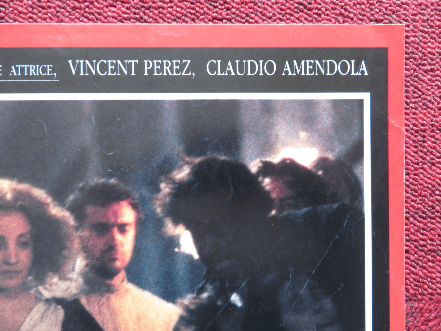 QUEEN MARGOT ITALIAN FOTOBUSTA POSTER ISABELLE ADJANI DANIEL AUTEUIL 1994 Rendezvous Cinema Movie posters