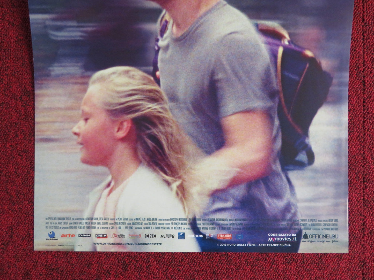 QUEL GIORNO D'ESTATE ITALIAN LOCANDINA POSTER VINCENT LACOSTE I. MULTRIER 2018 Rendezvous Cinema Movie posters