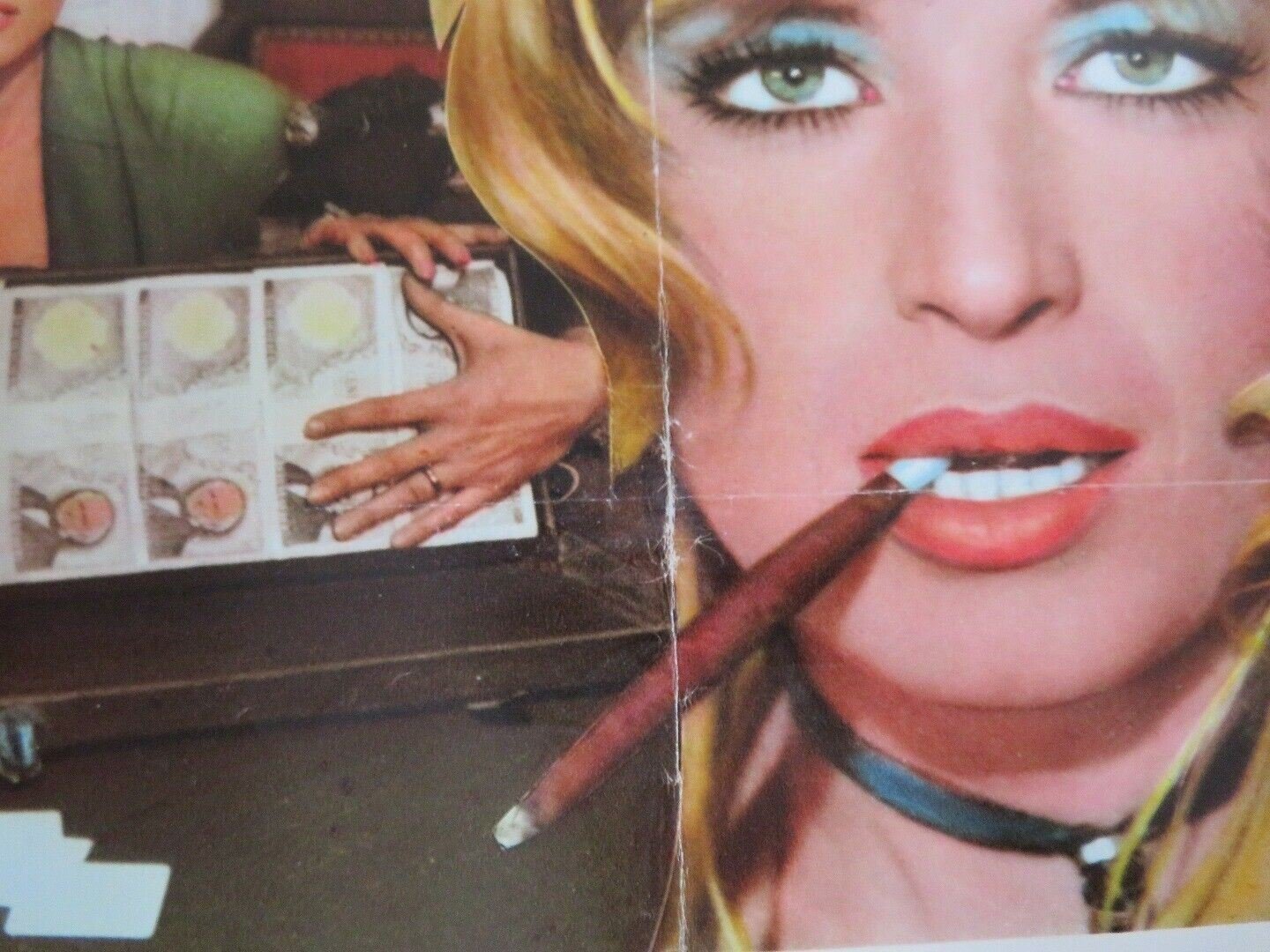 QUI COMINCIA L'AVVENTURA/ Blonde in Black Leather ITALIAN PHOTOBUSTA POSTER 1975 Movie posters