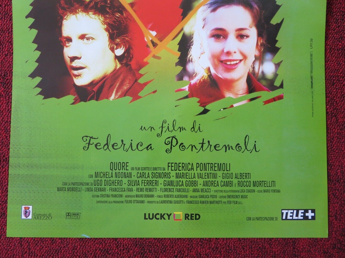 QUORE ITALIAN LOCANDINA (25"x12.5") POSTER M NOONAN C SIGNORI 2002 Movie posters