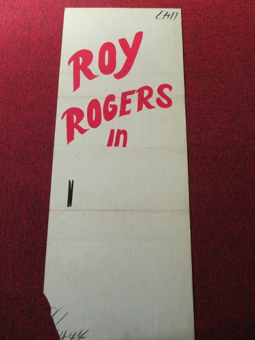 RACING LUCK US INSERT (14"x 36") POSTER GLORIA HENRY STANLEY CLEMENTS 1948 Movie posters