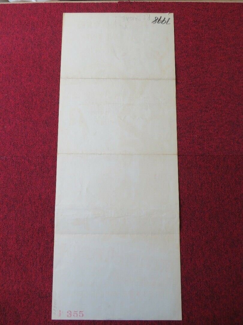 REPRISAL! US INSERT (14"x 36") POSTER GUY MADISON FELCIA FARR 1956 Movie posters