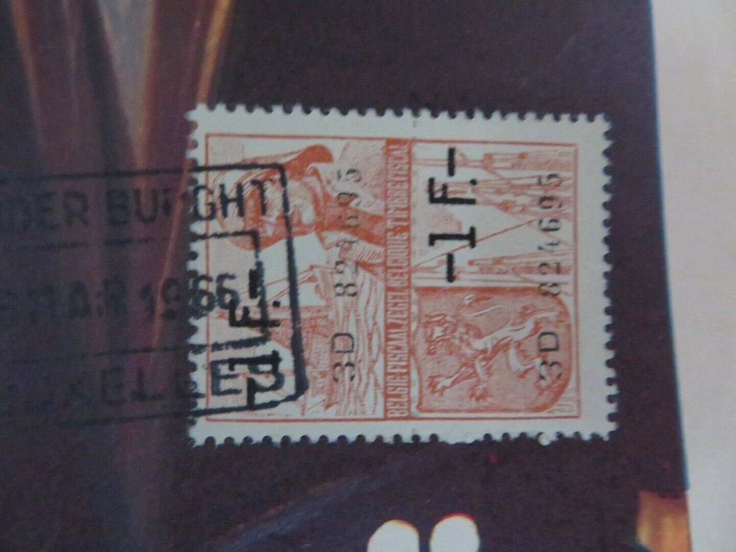 REQUIEM POUR UN CAID BELGIUM (21.5"x 14.5") POSTER PIERRE MODY JACQUES DUBY 1964 Movie posters