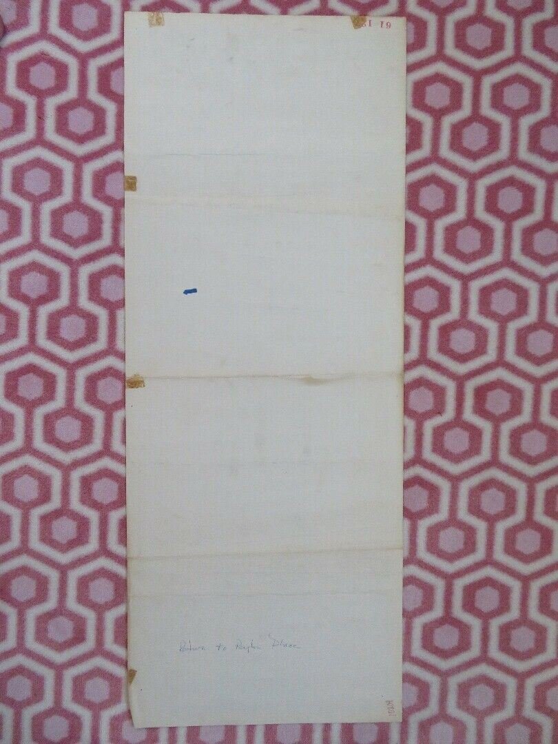 RETURN TO PEYTON PLACE US INSERT (14"x 36") POSTER CAROL LYNLEY JEFF CHANDLER Movie posters