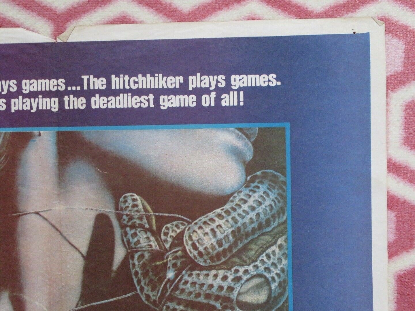 ROAD GAMES US (27"X 19.5") ROLLED POSTER JAMIE LEE CURTIS 1981 Rendezvous Cinema Movie posters