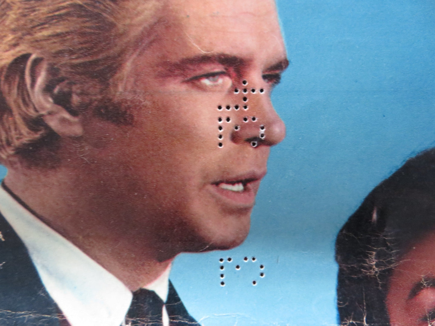 ROUGH NIGHT IN JERICHO - D ITALIAN FOTOBUSTA POSTER GEORGE PEPPARD D MARTIN 1967 Rendezvous Cinema Movie posters