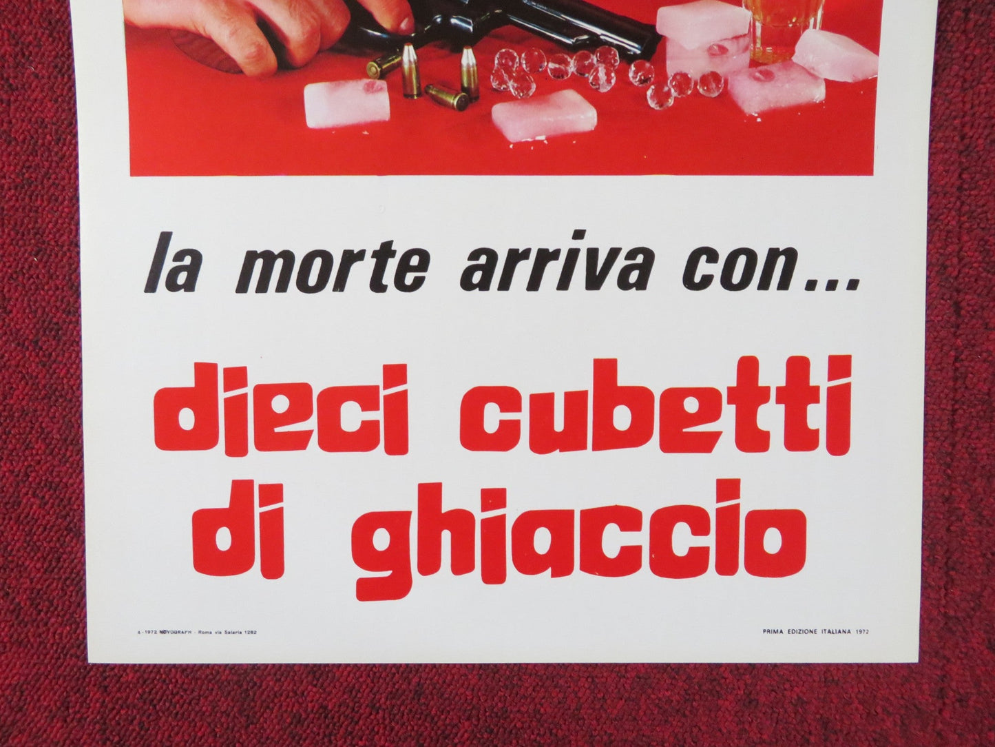 RUN LIKE A THIEF ITALIAN LOCANDINA POSTER KEENAN WYNN INA BALIN 1972 Rendezvous Cinema Movie posters