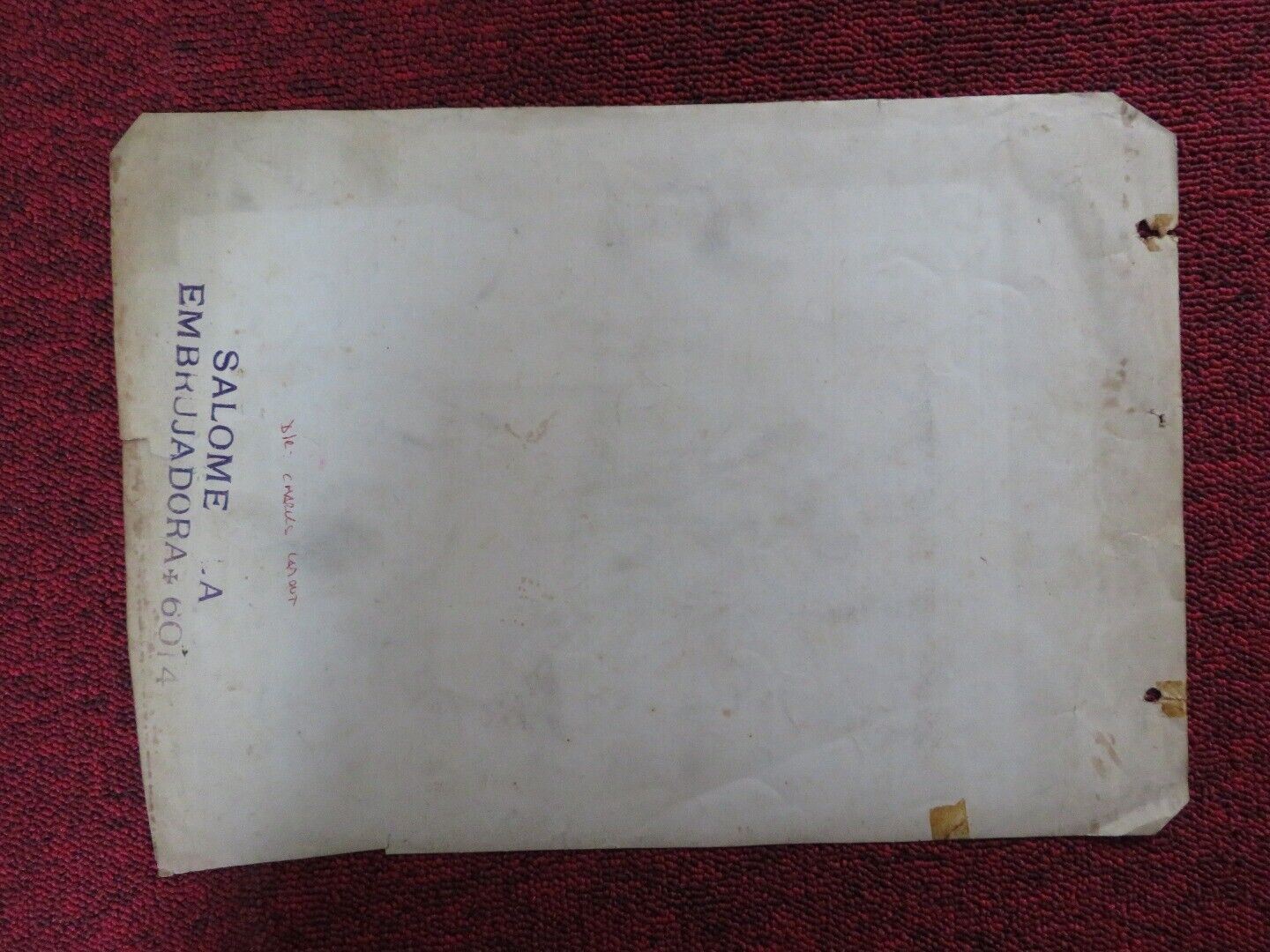 SALOME, WHERE SHE DANCED ARGENTINIAN LOBBY CARD YVONNE DE CARLO ROD CAMERON '45 Movie posters