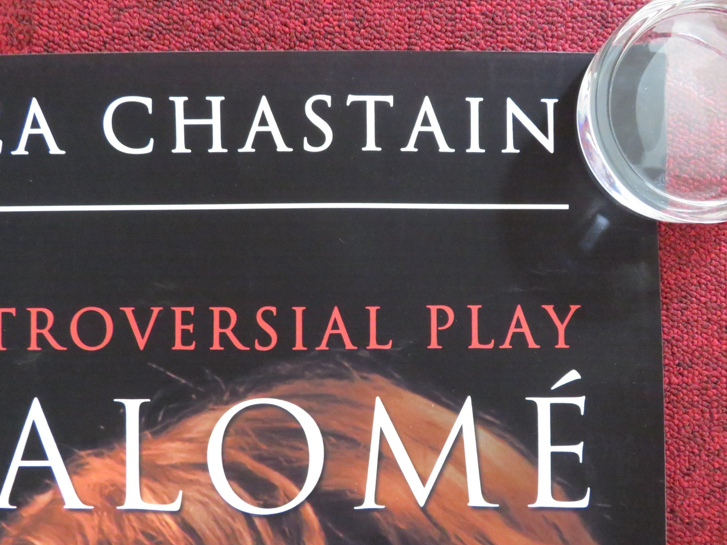 SALOME & WILDE SALOME UK QUAD ROLLED POSTER AL PACINO JESSICA CHASTAIN 2013 Rendezvous Cinema Movie posters