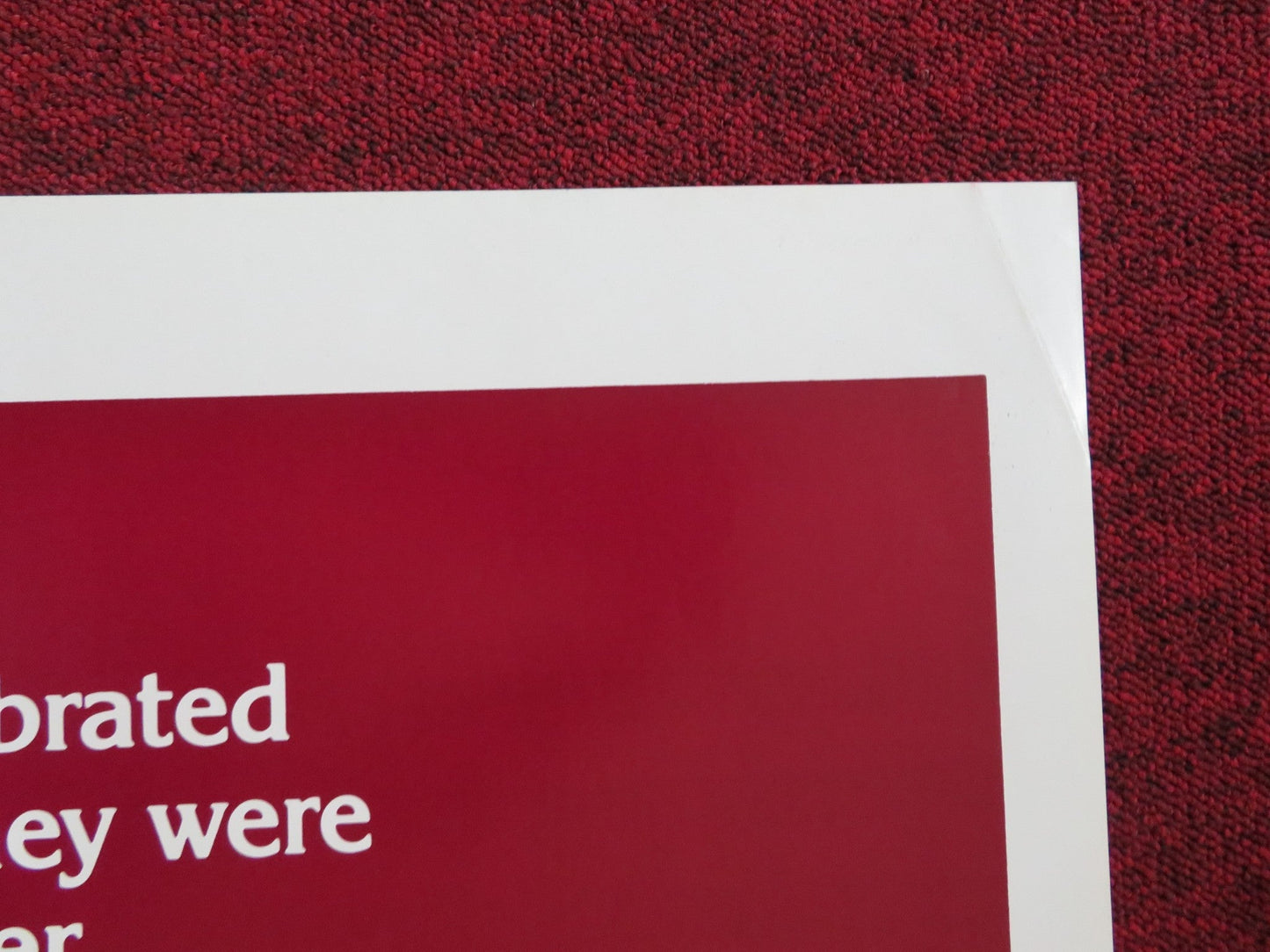 SAME TIME, NEXT YEAR - STYLE B FOLDED US ONE SHEET POSTER ELLEN BURSTYN 1978 Rendezvous Cinema Movie posters