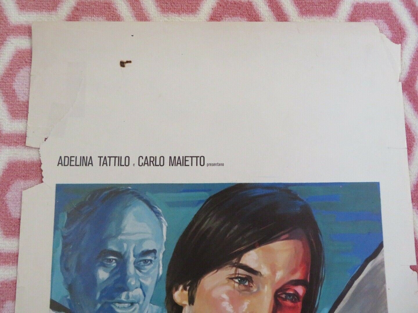 SEASON FOR ASSASINS ITALIAN (28"x13") POSTER JOE DALLESANDRO MARTIN BALSAM 1975 Movie posters