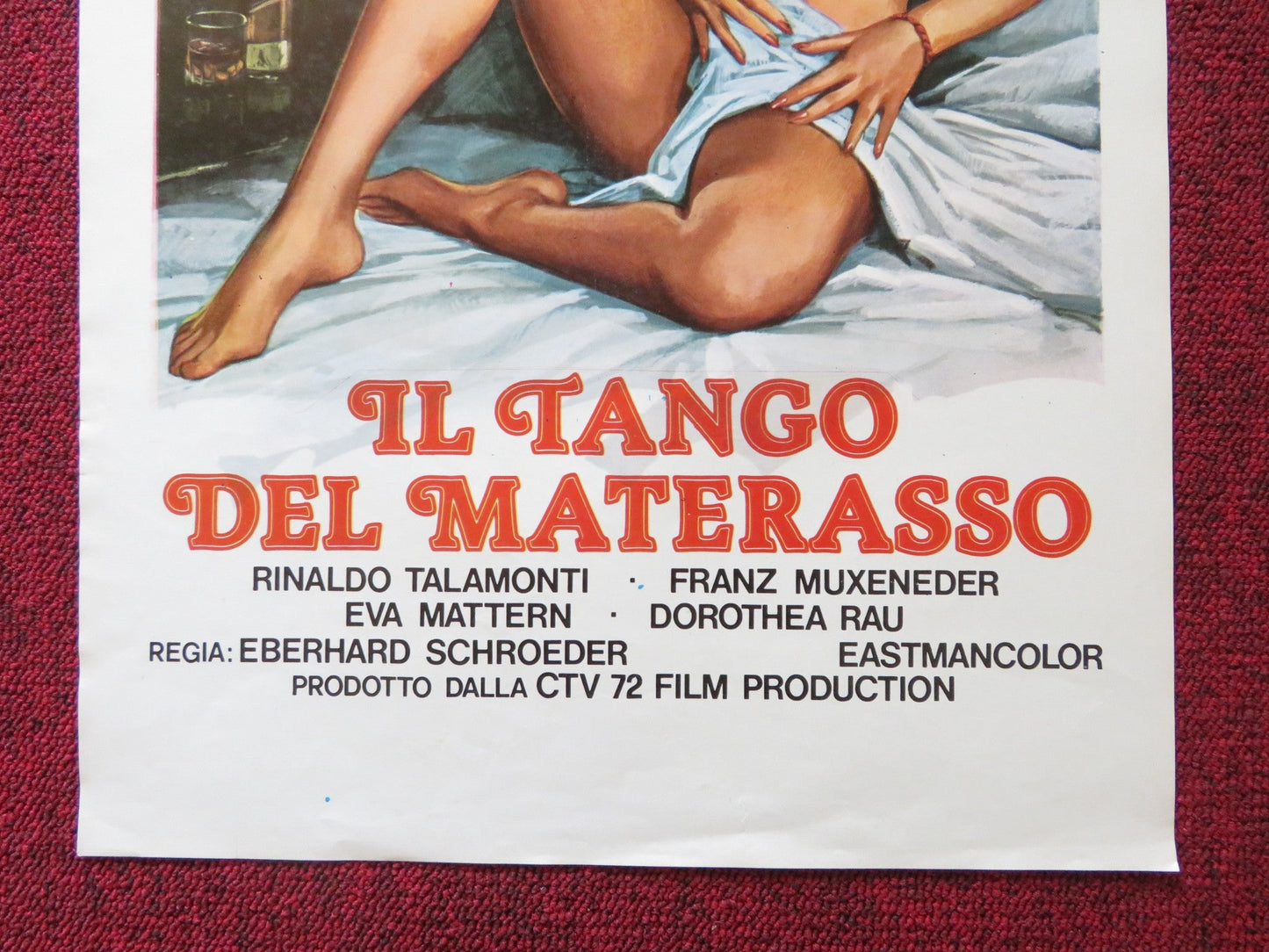 SECRETS OF NAKED GIRLS ITALIAN LOCANDINA POSTER RINALDO TALAMONTI 1973 Rendezvous Cinema Movie posters