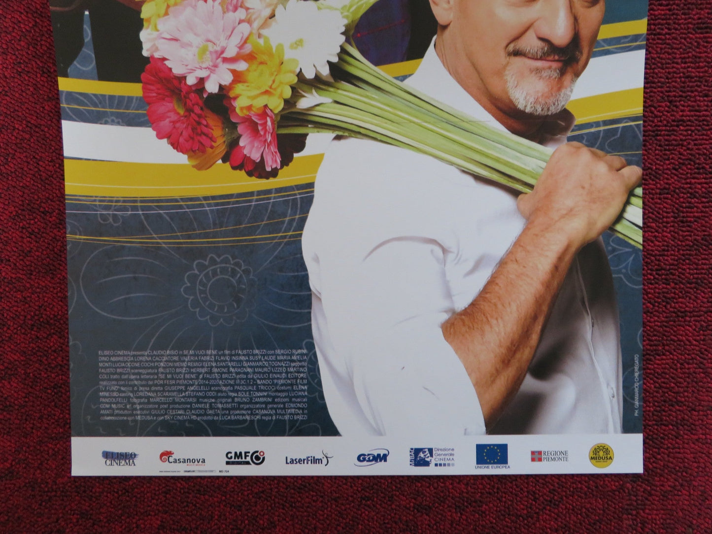 SEMI VUOI BENE ITALIAN LOCANDINA POSTER CLAUDIO BISIO SERGIO RUBINI 2019 Rendezvous Cinema Movie posters