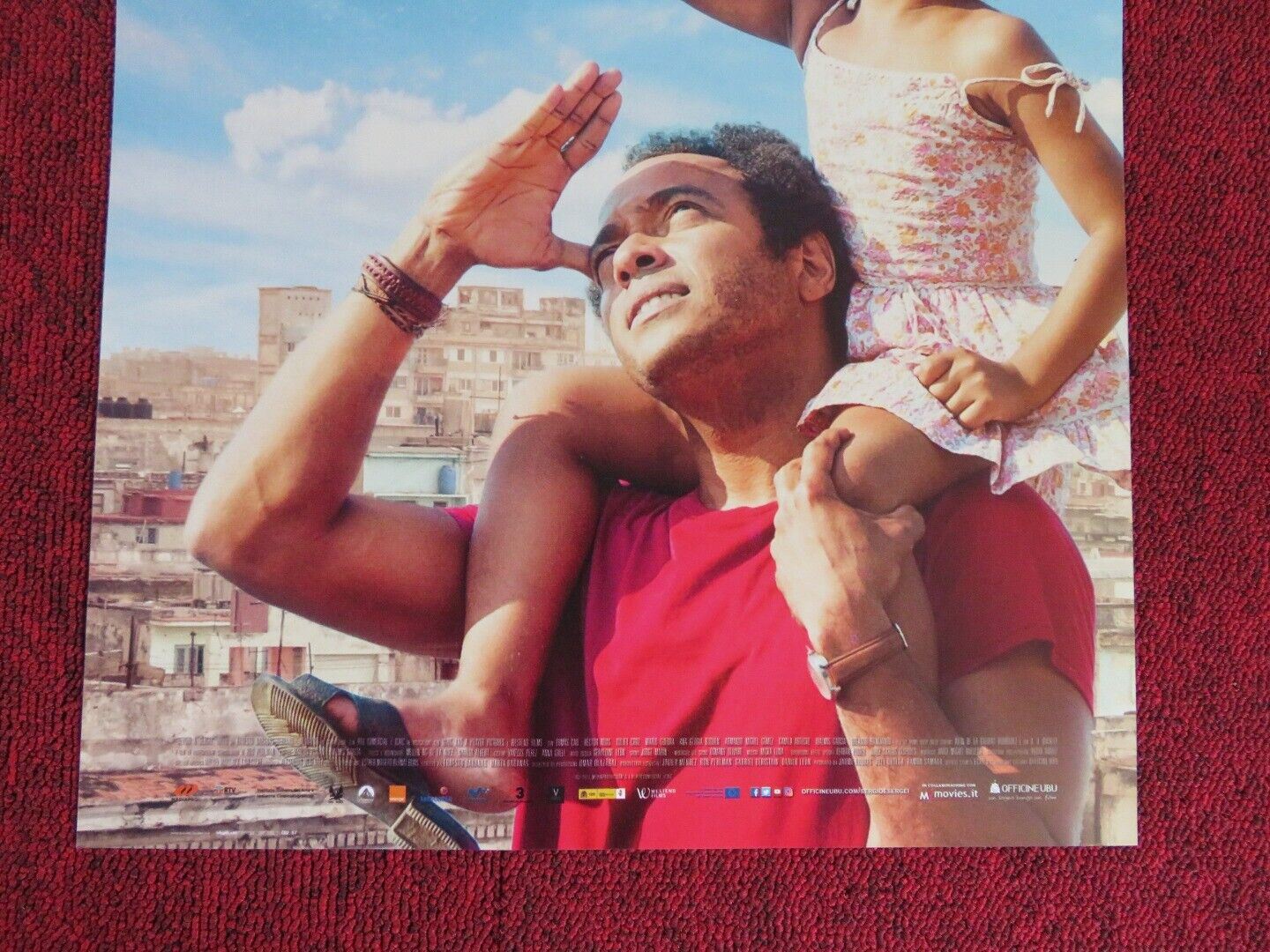 SERGIO AND SENGEI ITALIAN LOCANDINA (26.5"x12.5") POSTER TOMAS CAO 2017 Movie posters