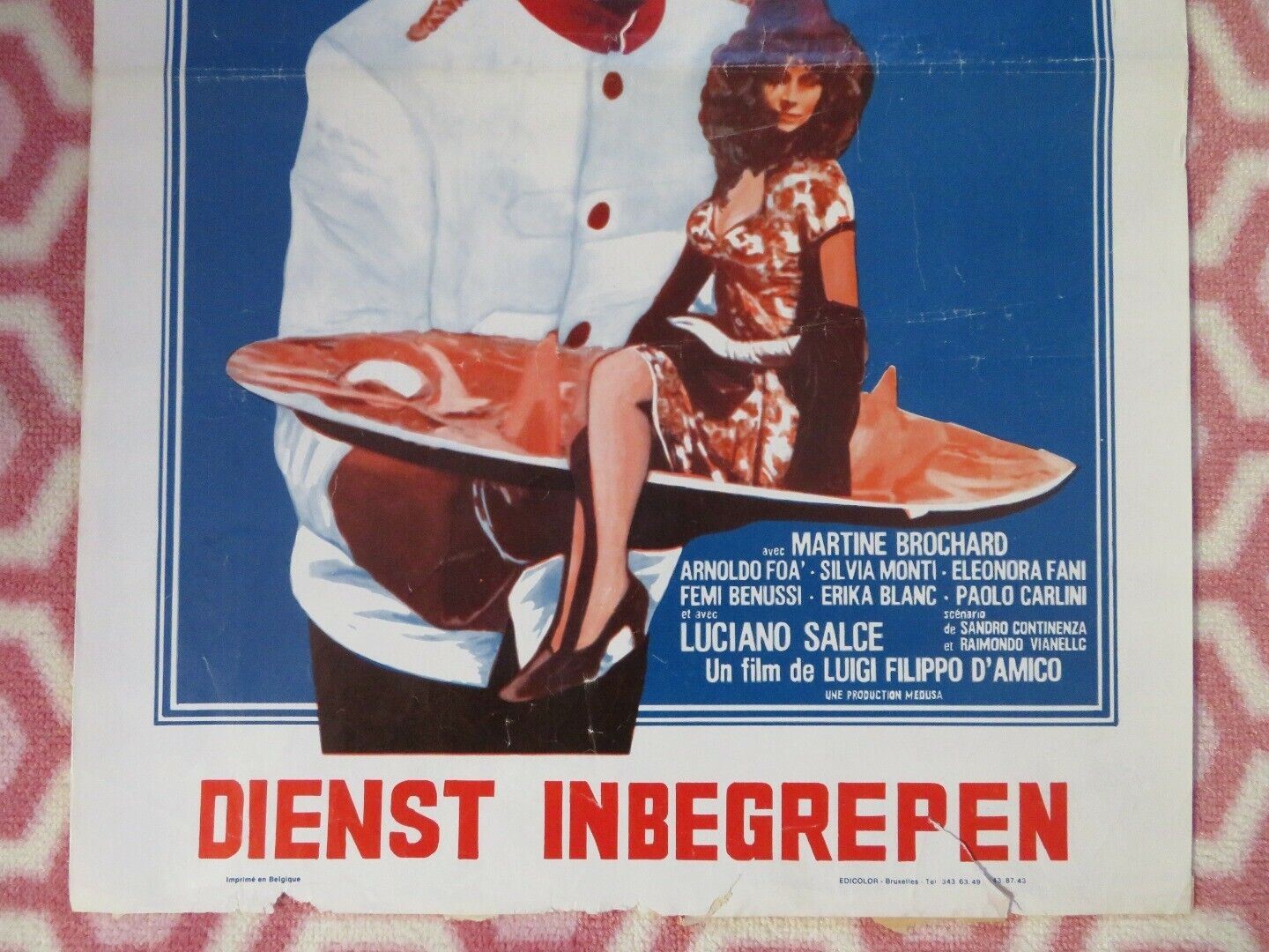 SERVICE COMPRIS/ My Darling Domestic BELGIUM (21.5"x14.5") POSTER LANDO BUZZANCA Movie posters