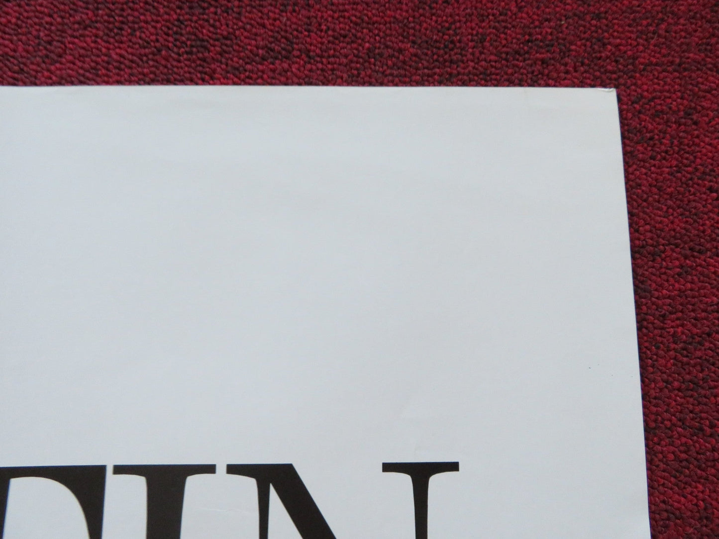 SGT. BILKO UK QUAD POSTER FOLDED STEVE MARTIN DAN AYKROYD 1995 Rendezvous Cinema Movie posters