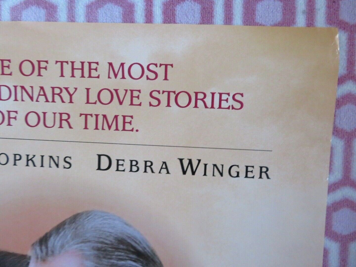 SHADOWLANDS US ONE SHEET ROLLED POSTER ANTHONY HOPKINS RICHARD ATTENBROUGH 1993 Movie posters