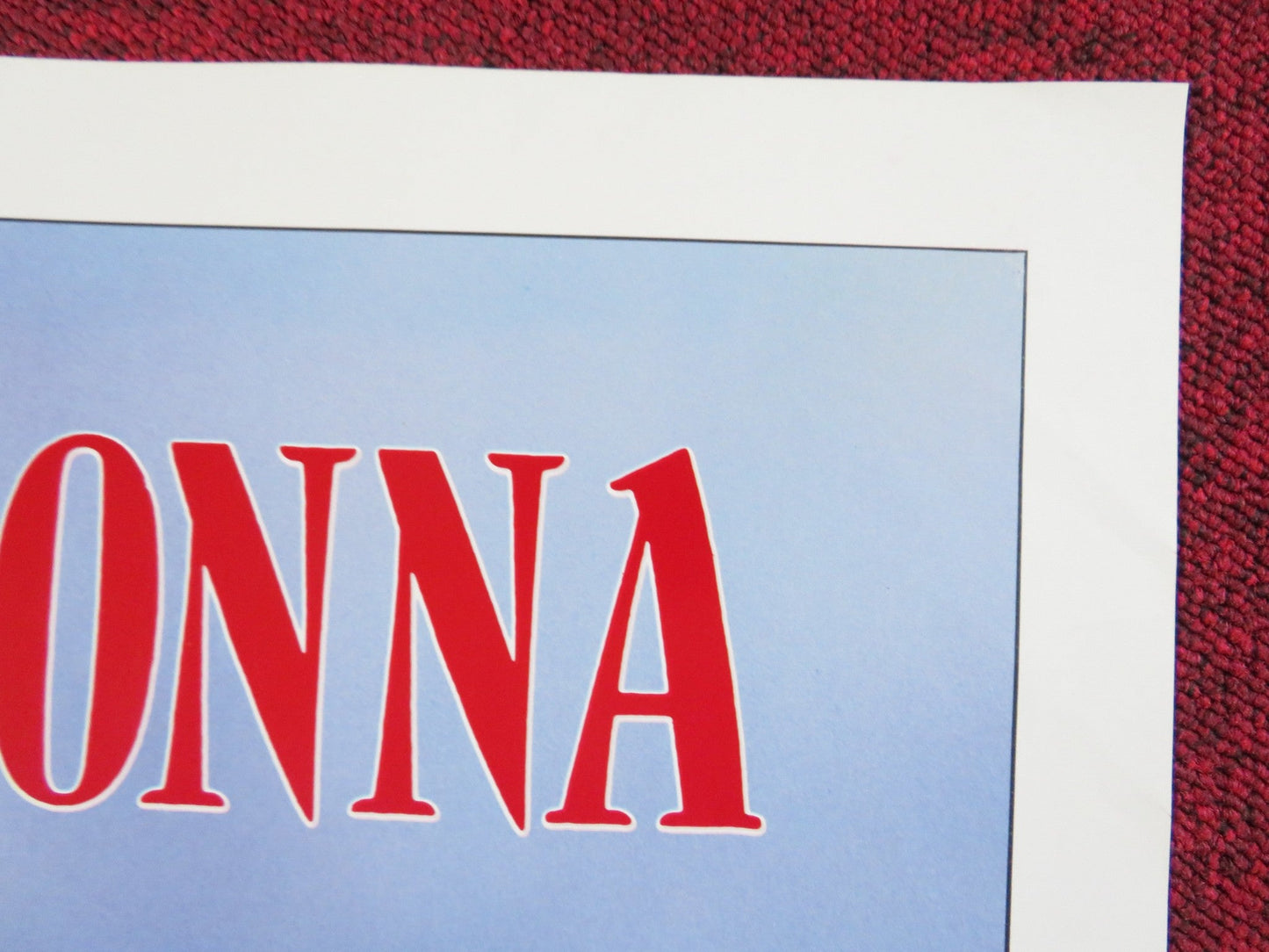 SHANGHAI SURPRISE FOLDED US ONE SHEET POSTER MADONNA SEAN PENN 1986 Rendezvous Cinema Movie posters