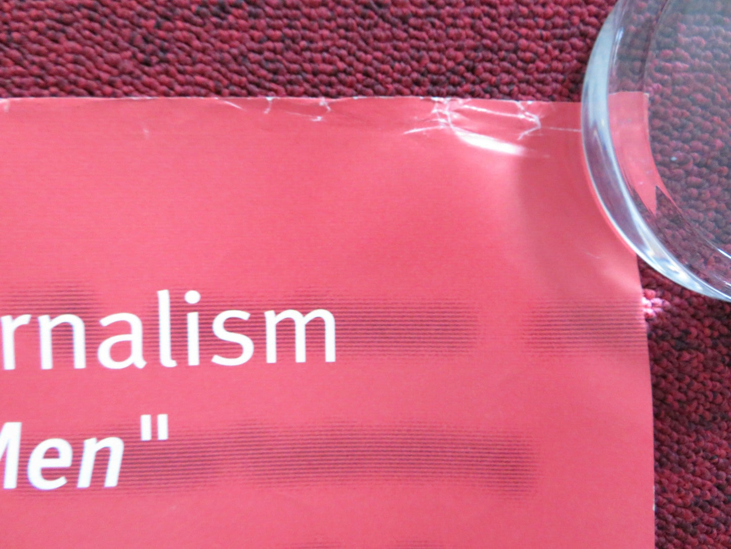 SHATTERED GLASS UK QUAD (30"x 40") ROLLED POSTER HAYDEN CHRISTENSEN 2003 Rendezvous Cinema Movie posters