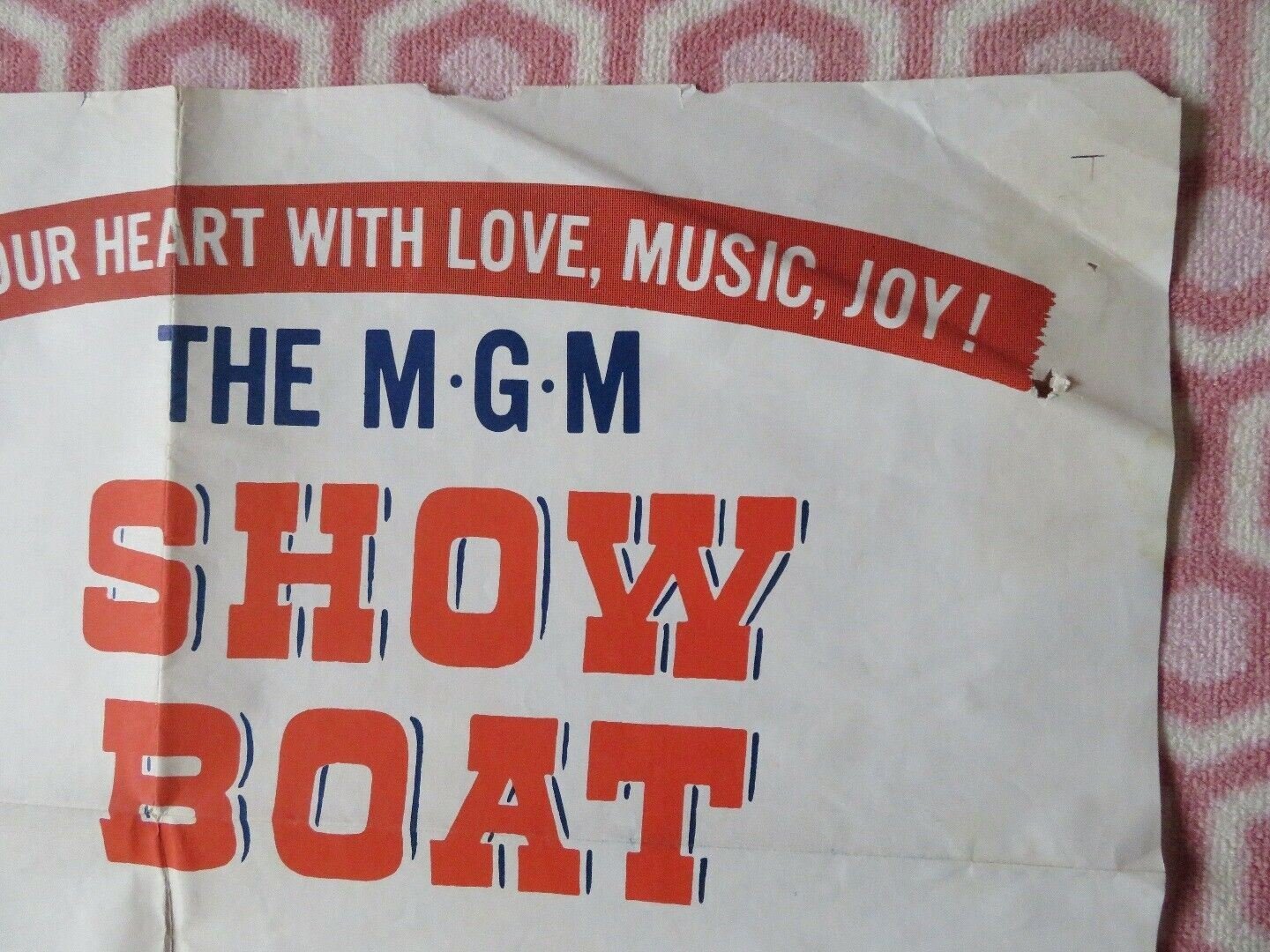 SHOW BOAT US ONE SHEET POSTER AVA GARDNER HOWARD KEEL AGNES MOOREHEAD Movie posters