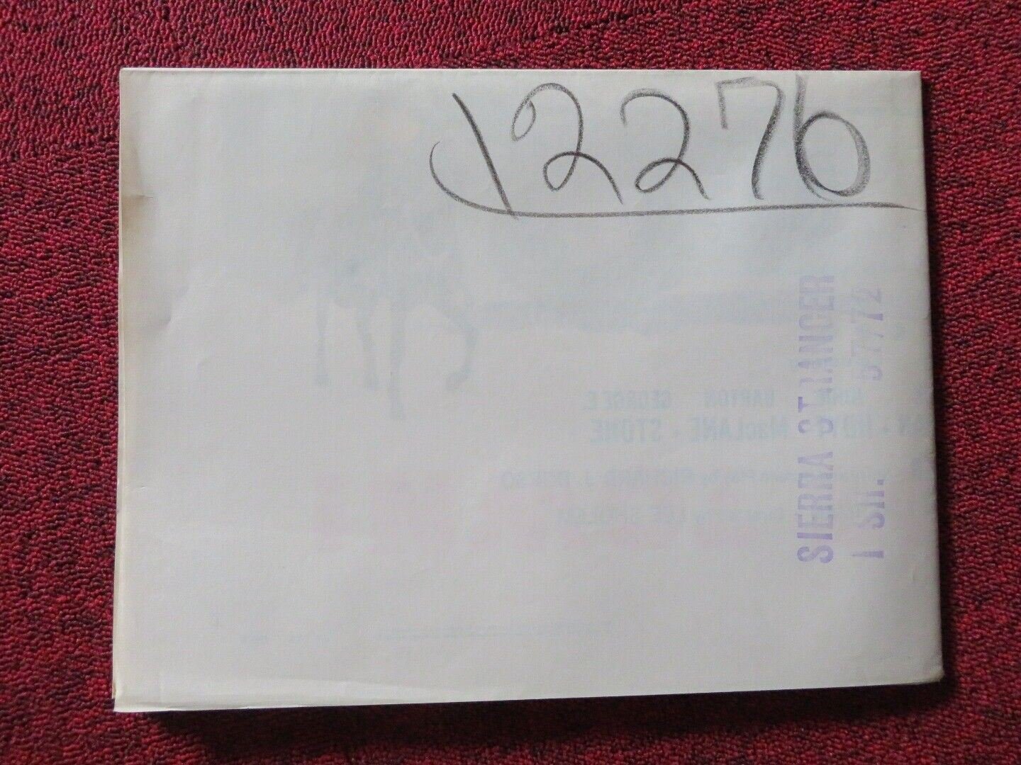 SIERRA STRANGER FOLDED US ONE SHEET POSTER HOWARD DUFF GLORIA MCGEHEE 1957 Movie posters