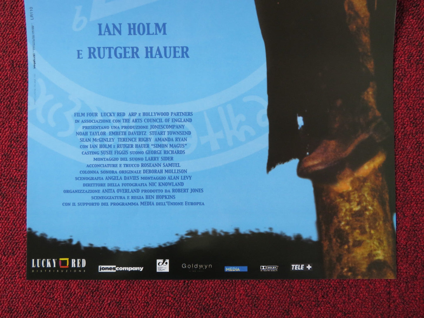 SIMON MAGUS ITALIAN LOCANDINA POSTER NOAH TAYLOR IAN HOLM 1999 Rendezvous Cinema Movie posters