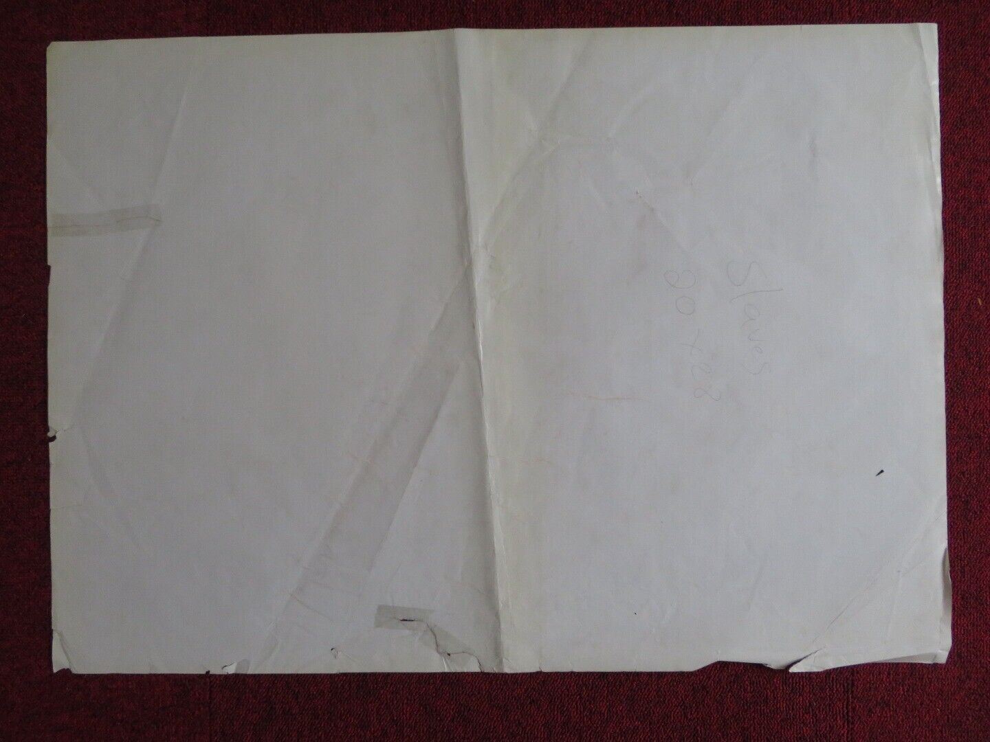 SLAVES U.S ROLLED POSTER OSSIE DAVIES DIONNE WARWICK 1969 Rendezvous Cinema Movie posters