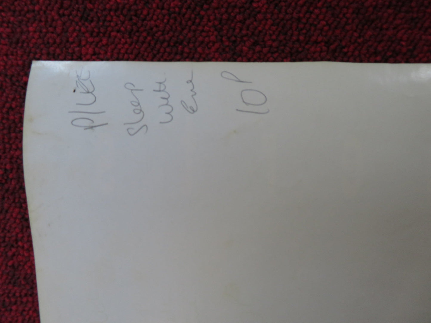 SLEEPING WITH THE ENEMY VHS VIDEO POSTER JULIA ROBERTS PATRICK BERGIN 1991 Rendezvous Cinema Movie posters