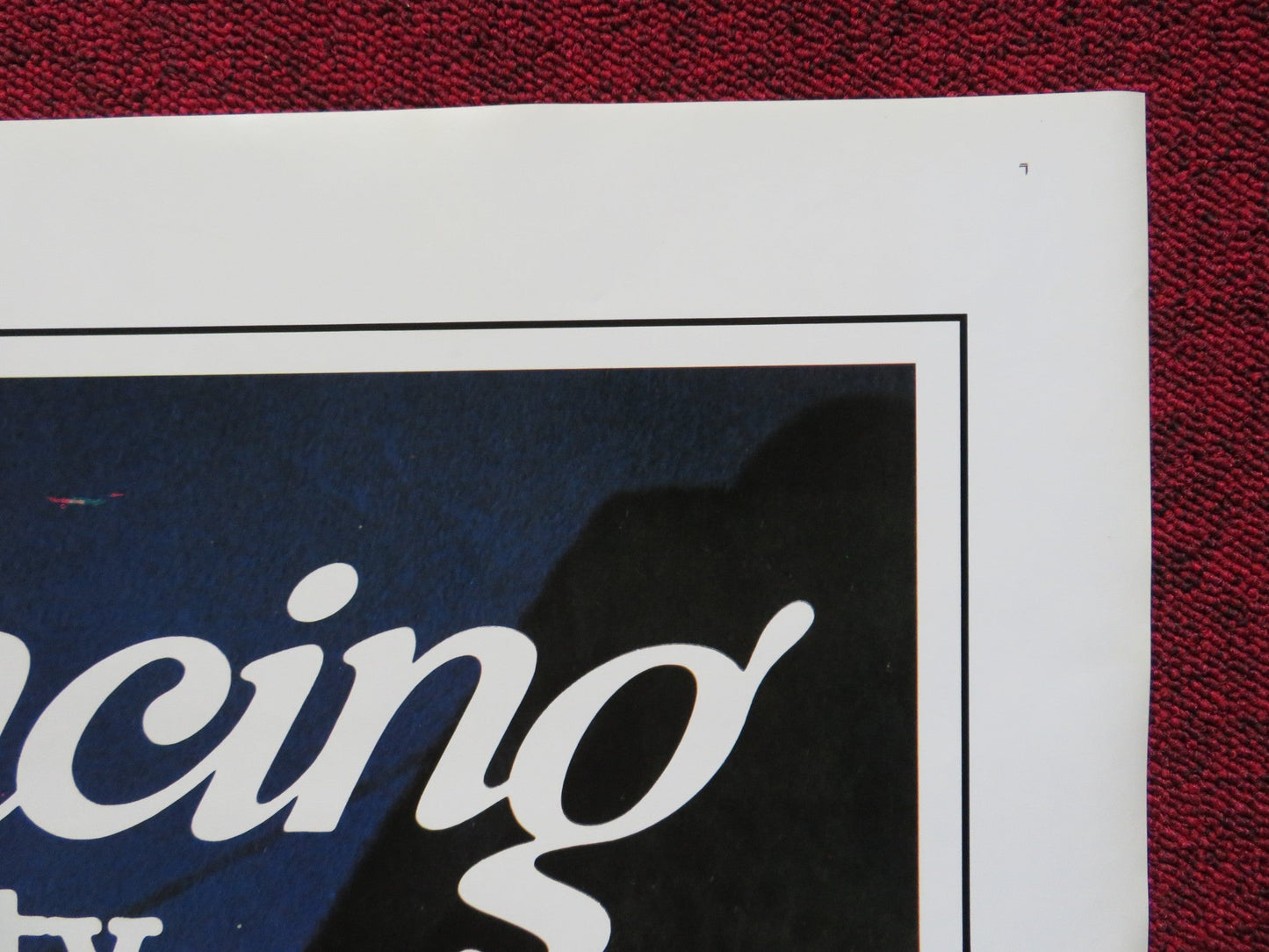 SLOW DANCING IN THE BIG CITY - STYLE B FOLDED US ONE SHEET POSTER P. SORVINO 1978 Rendezvous Cinema Movie posters