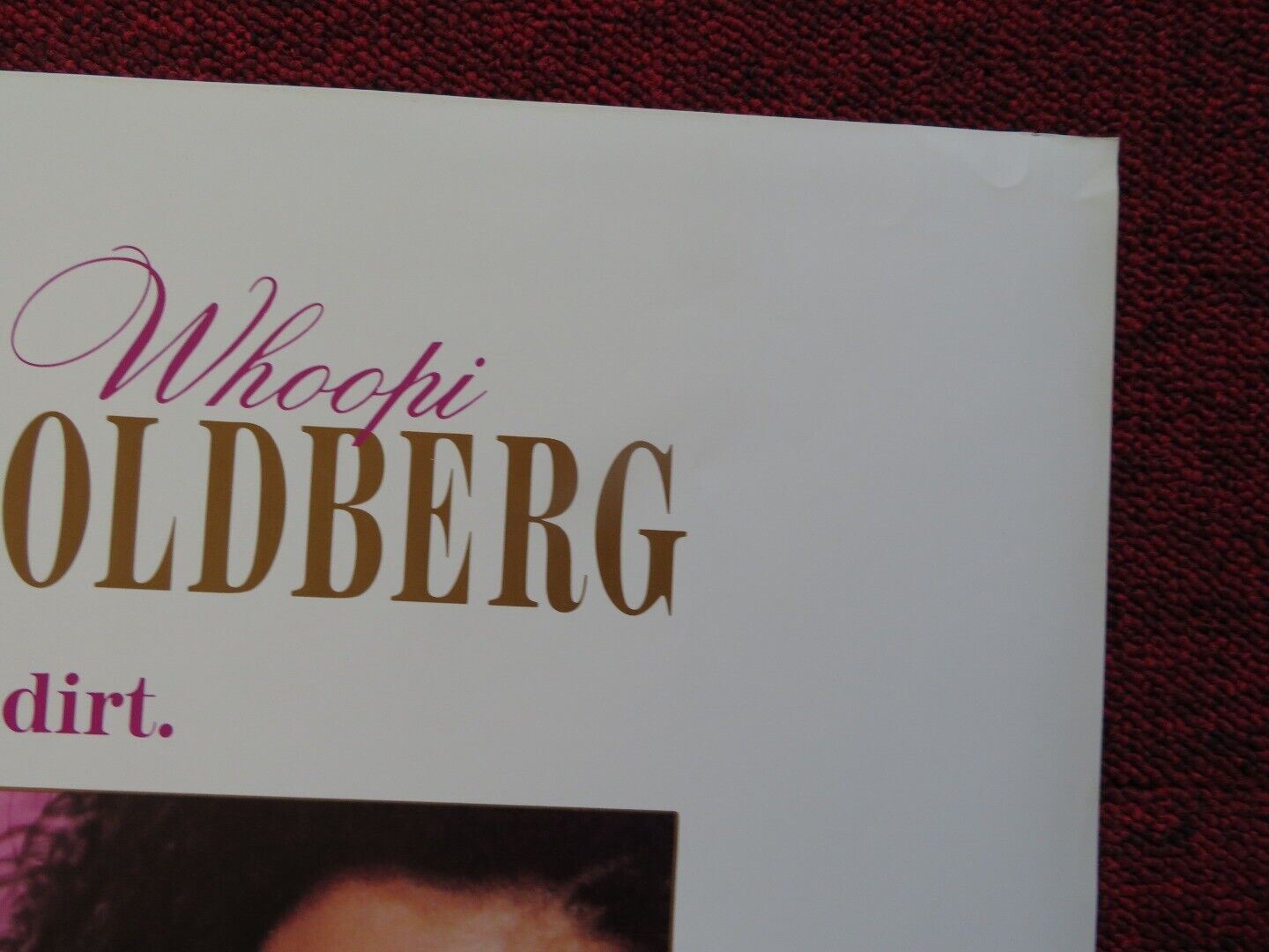 SOAPDISH FOLDED US ONE SHEET POSTER ROBERT DOWNEY JR. WHOOPI GOLDBERG 1991 Movie posters