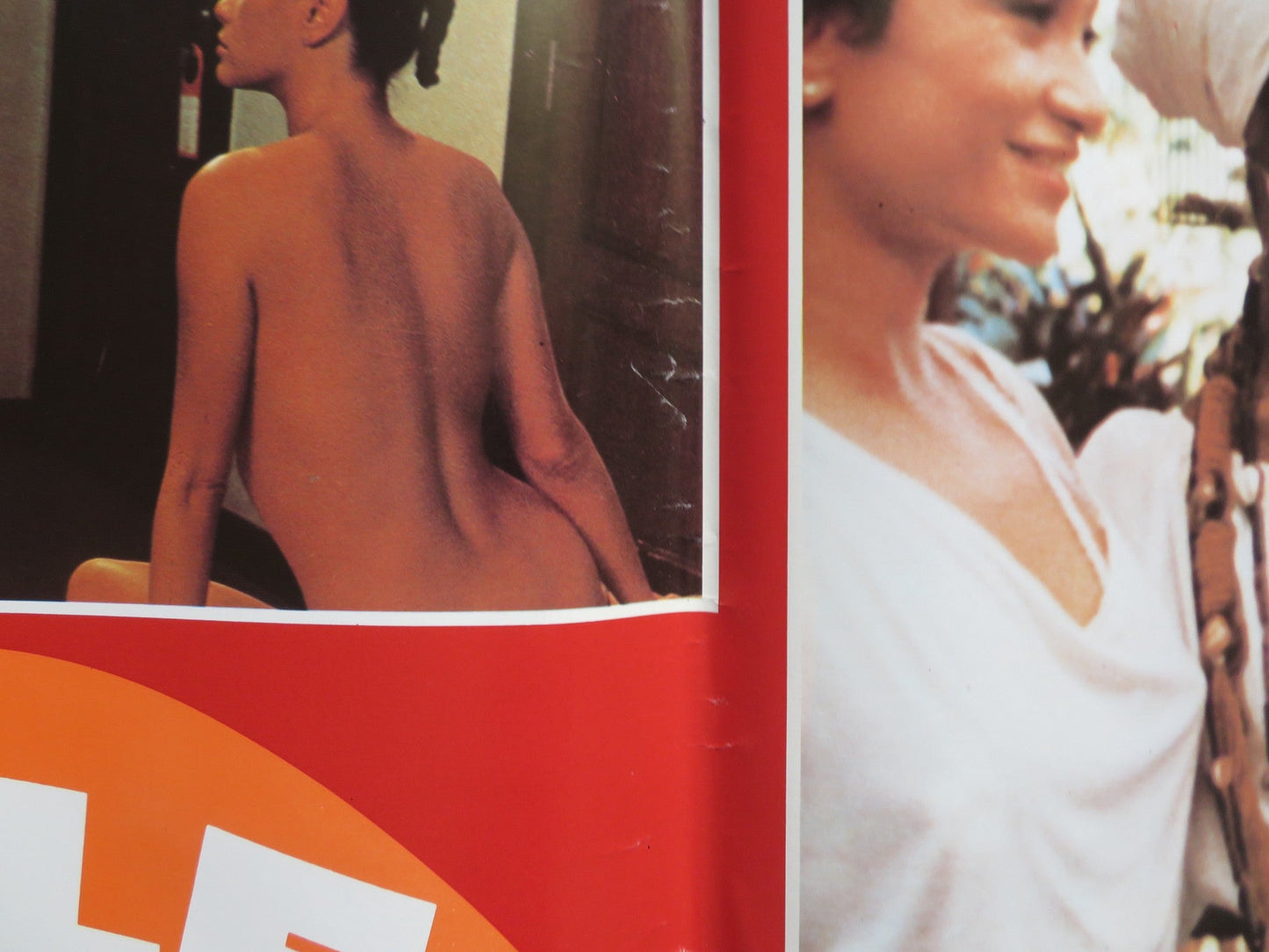 SOLE NUDO - B ITALIAN FOTOBUSTA POSTER DAVID BRANDON TANIA ALVES 1984 Rendezvous Cinema Movie posters