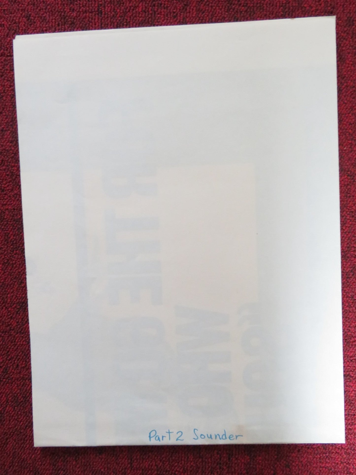 SOUNDER PART 2 FOLDED US ONE SHEET POSTER TEDDY AIRHART EARL BILLINGS 1976 Rendezvous Cinema Movie posters