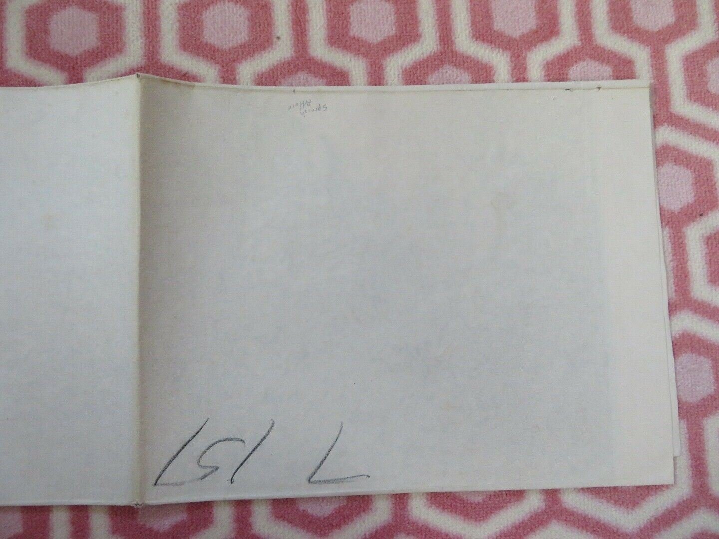 SPANISH AFFAIR FOLDED US ONE SHEET POSTER RICHARD KILEY CARMEN SEVILLA 1957 Movie posters