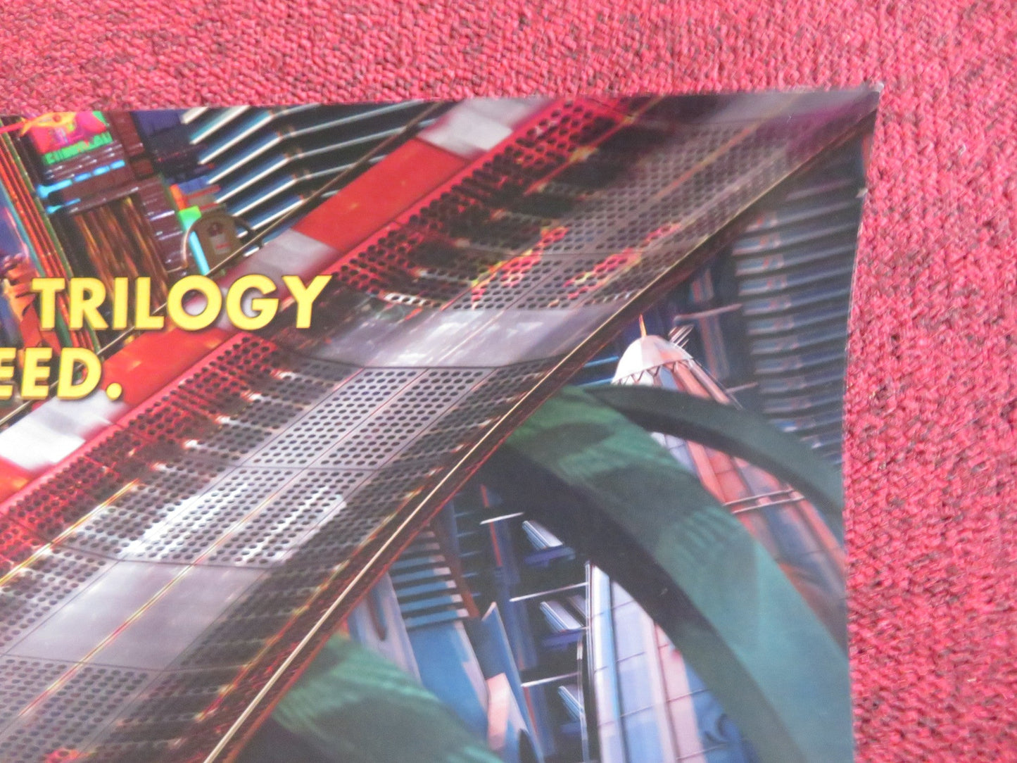 SPEED RACER US ONE SHEET ROLLED POSTER EMILE HIRSCH SUSAN SARANDON 2008 Rendezvous Cinema Movie posters