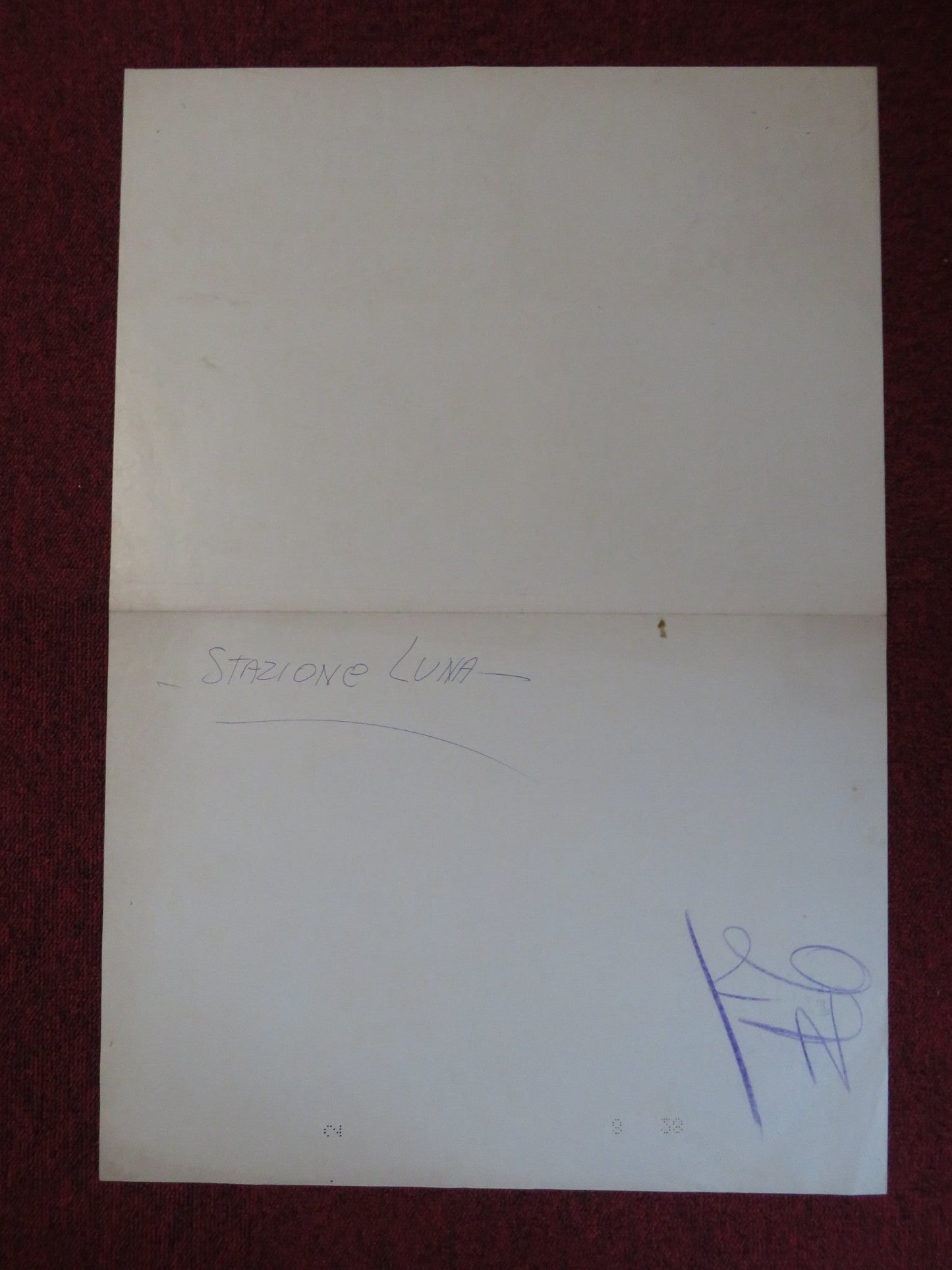 STAZIONE LUNA / WAY...WAY OUT - B ITALIAN FOTOBUSTA POSTER JERRY LEWIS 1966 Rendezvous Cinema Movie posters