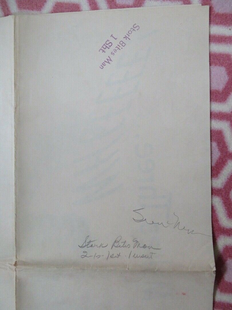 STORK BITES MAN US ONE SHEET POSTER JACKIE COOPER 1947 Movie posters