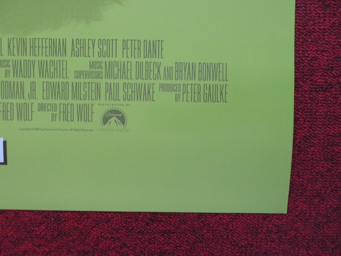 STRANGE WILDERNESS US ONE SHEET ROLLED POSTER STEVE ZAHN JONAH HILL 2008 Rendezvous Cinema Movie posters