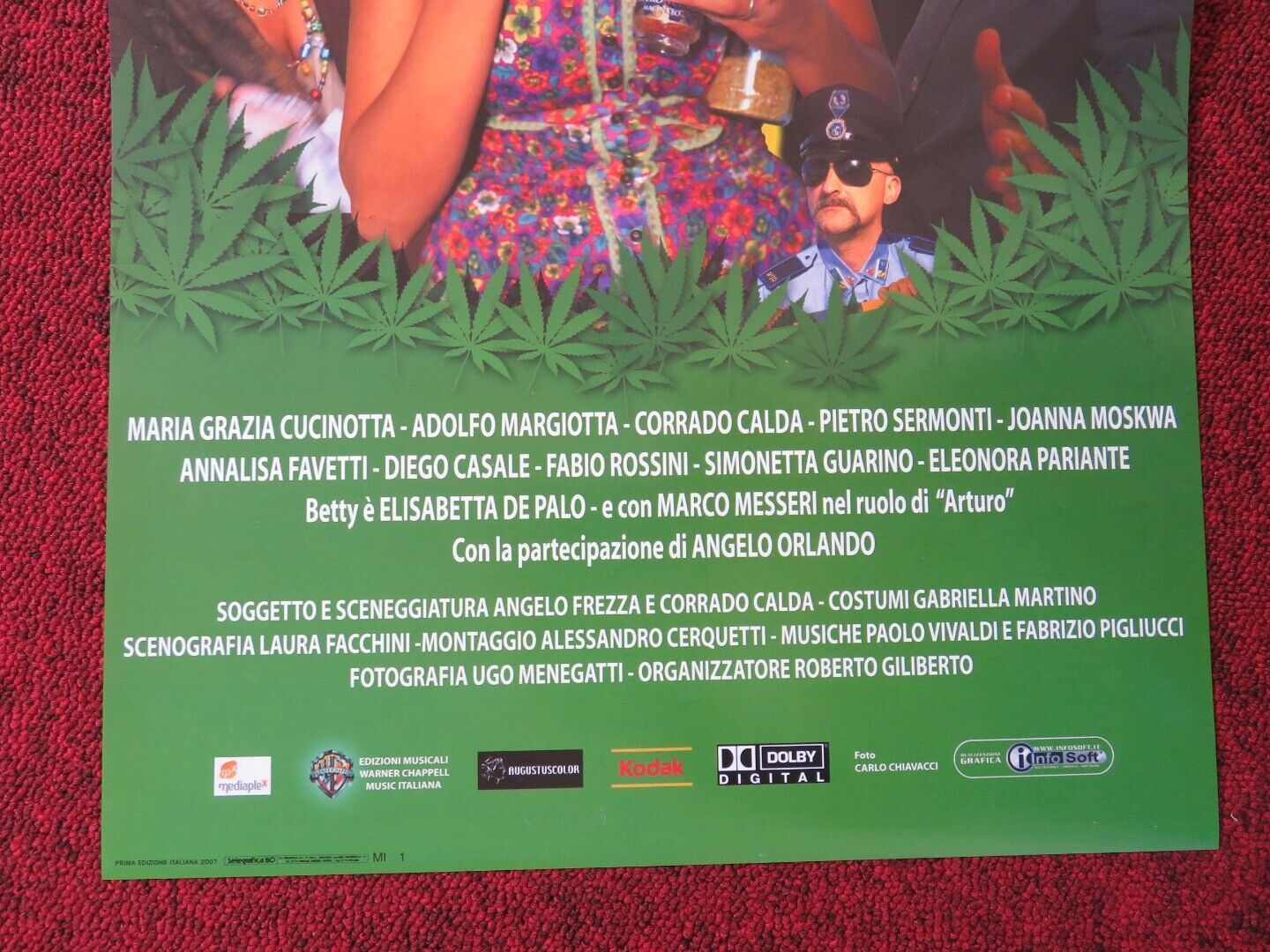 SWEET SWEET MARJA ITALIAN LOCANDINA (26"x12.5") POSTER MARIA GRAZIA 2007 Movie posters