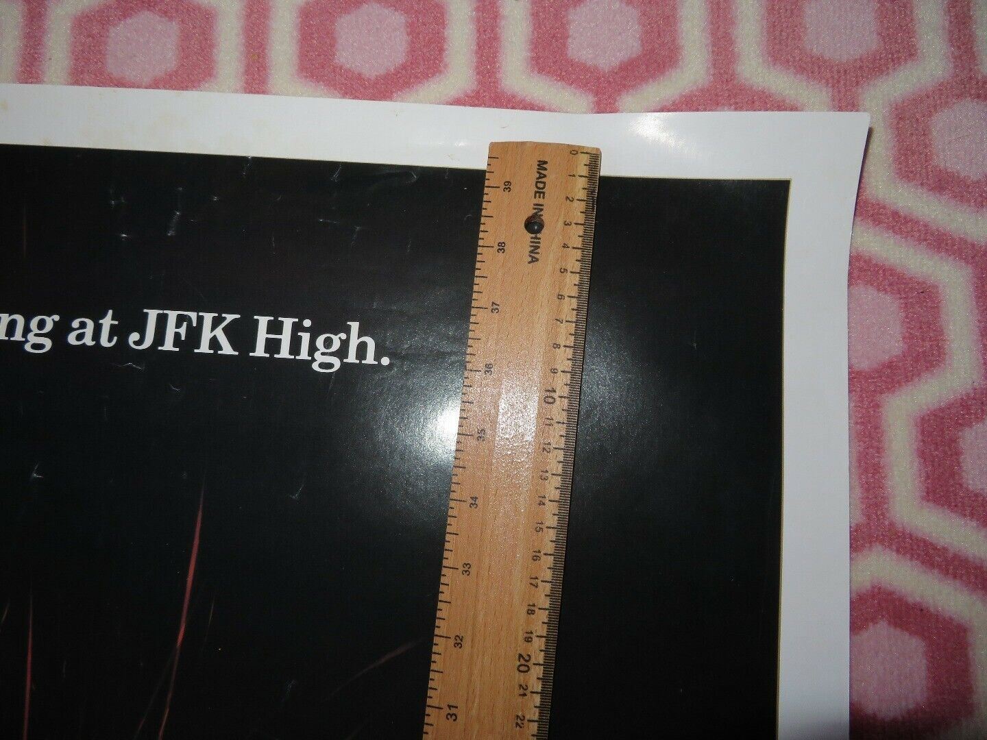 TEACHERS US ONE SHEET ROLLED POSTER NICK NOLTE LEE GRANT 1984 Movie posters