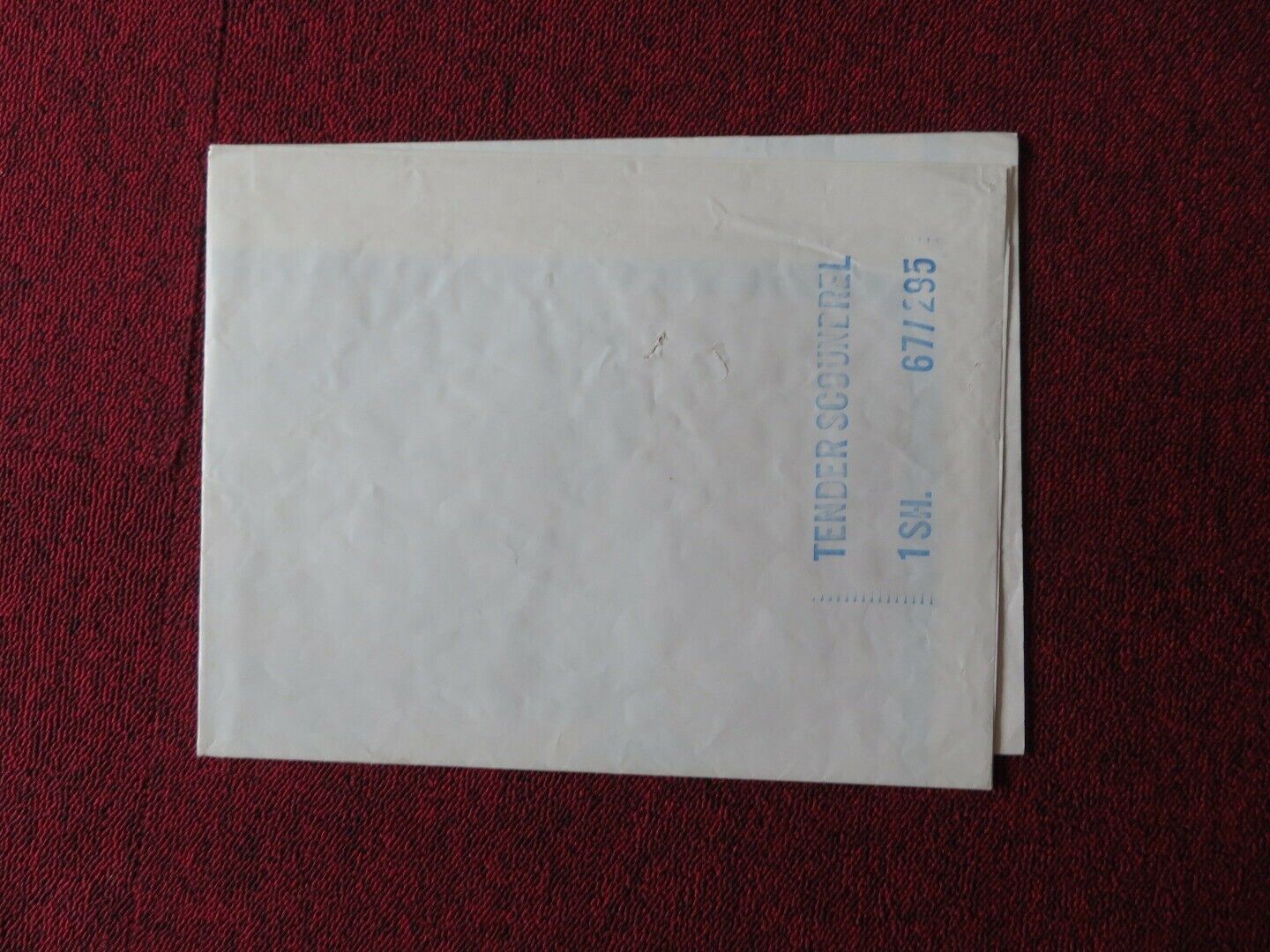 TENDER SCOUNDREL FOLDED US ONE SHEET POSTER JEAN - PAUL BELMONDO 1967 Movie posters