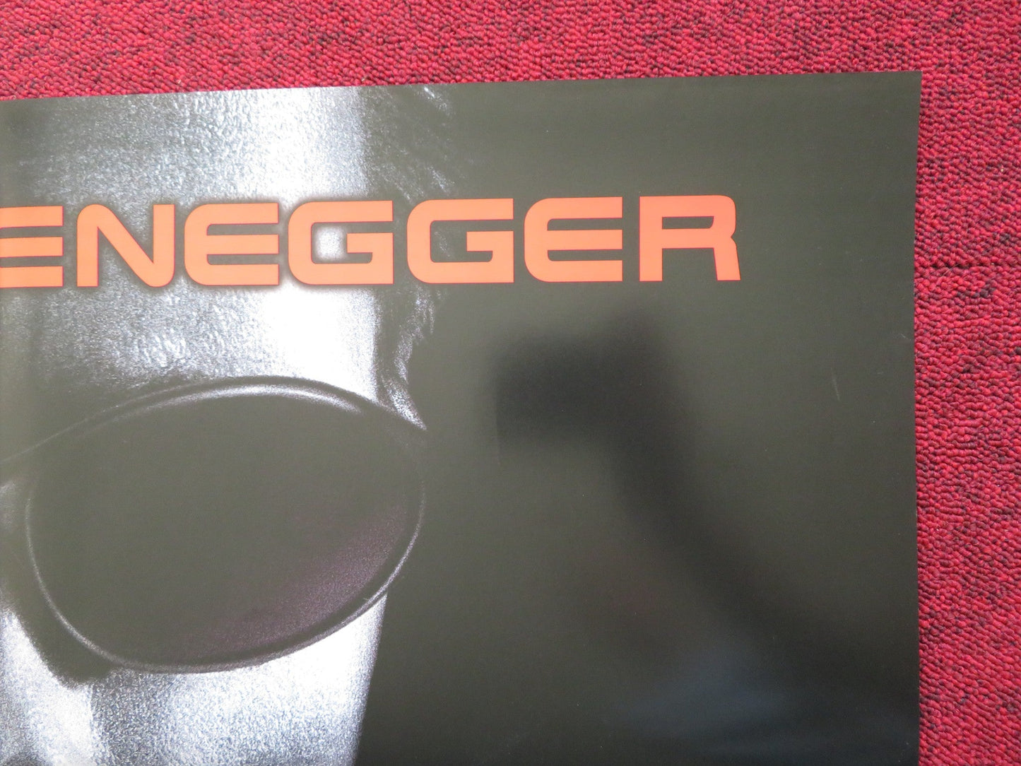 TERMINATOR 3:RISE OF THE MACHINES FOLDED US ONE SHEET POSTER SCHWARZENEGGER 2003 Rendezvous Cinema Movie posters