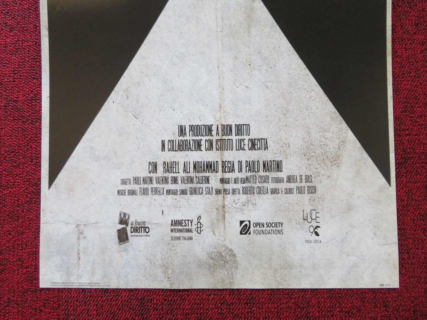 TERRA DI TRANSITO ITALIAN LOCANDINA POSTER PAOLO MARTINO 2014 Rendezvous Cinema Movie posters