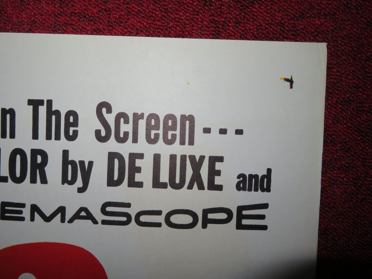 TESS OF THE STORM COUNTRY FOLDED US ONE SHEET POSTER DIANE BAKER 1960 Movie posters