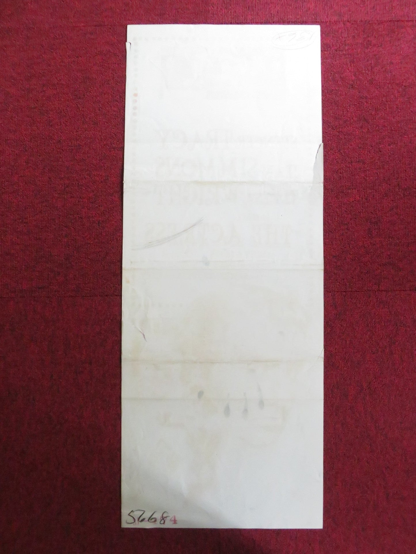 THE ACTRESS US INSERT (14"x 36") POSTER SPENCER TRACY JEAN SIMMONS 1953 Rendezvous Cinema Movie posters