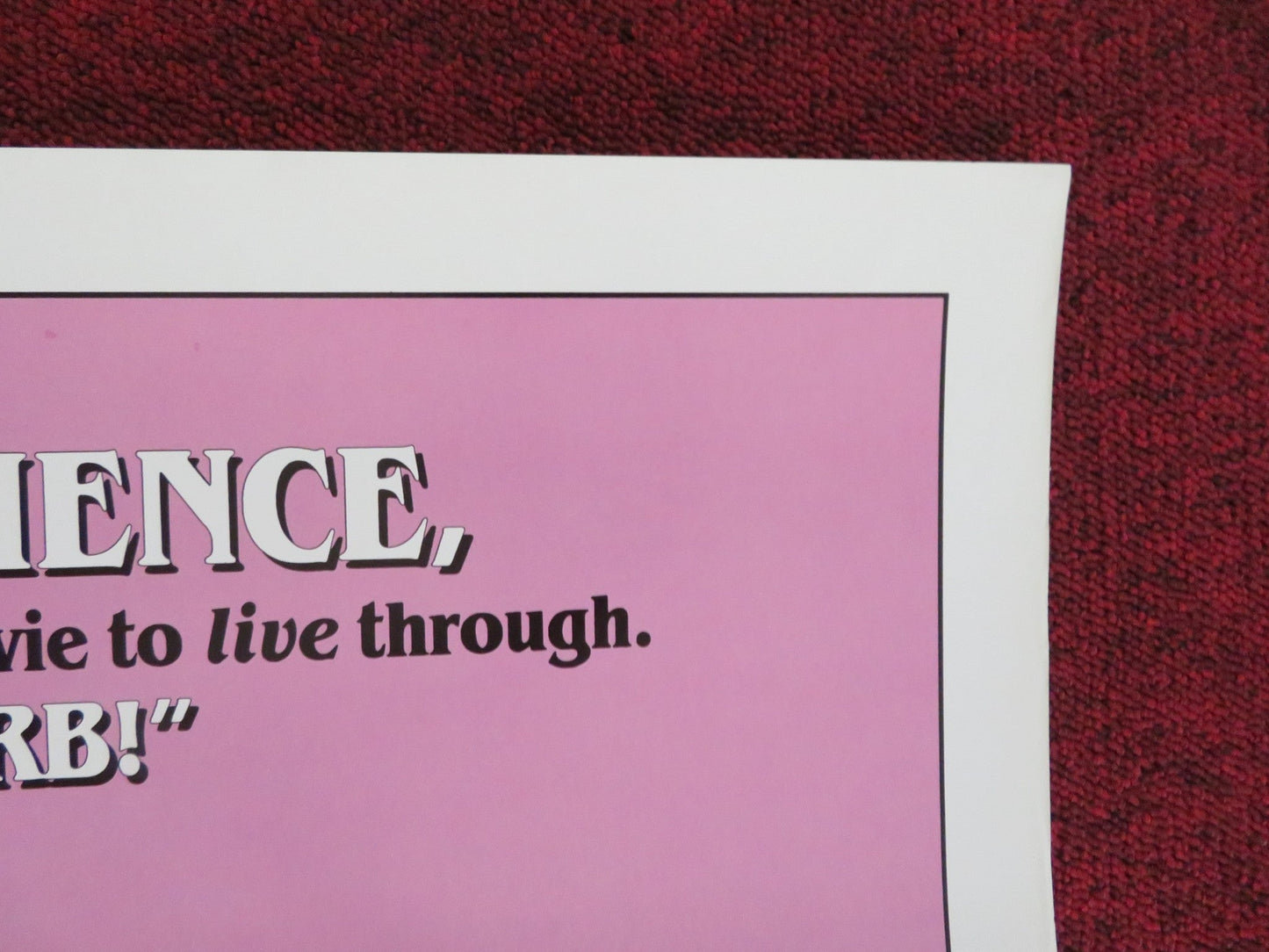 THE ADOLESCENT US ONE SHEET ROLLED POSTER SIMONE SIGNORET EDITH CLEVER 1979 Rendezvous Cinema Movie posters