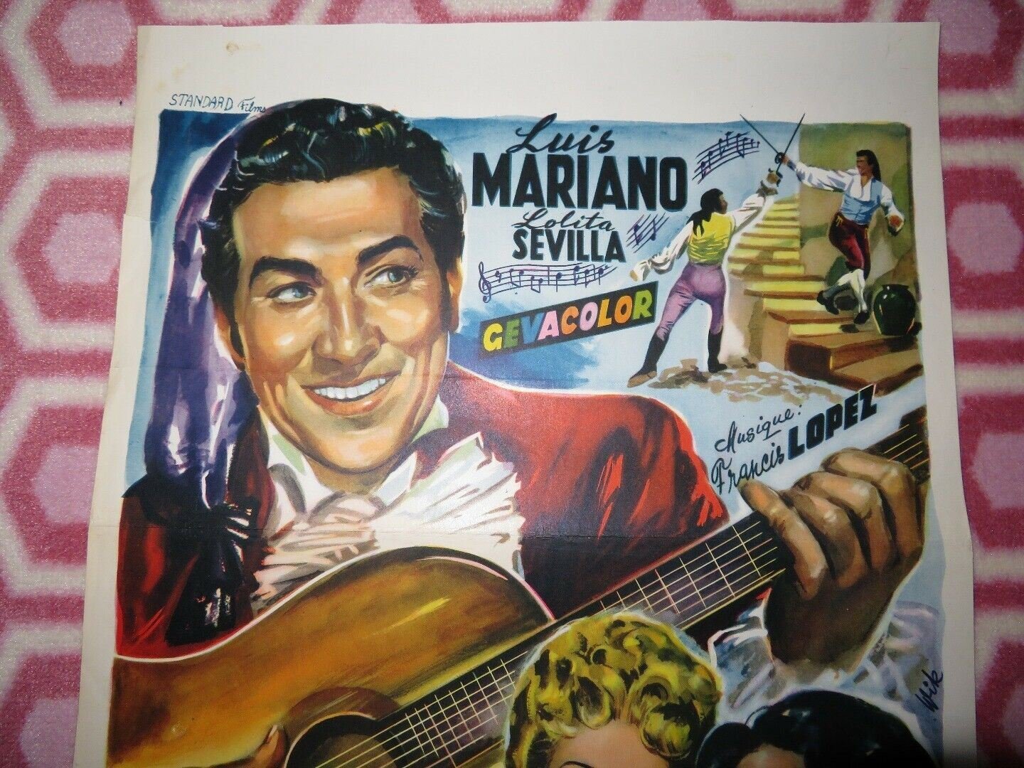 The Adventurer of Seville/ L'ADVENTURIER SE SEVILLE BELGIUM (19.5"x 14") POSTER Movie posters